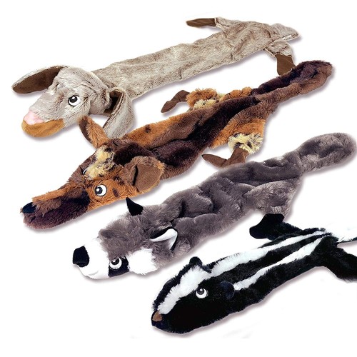 Squeaky stuffing dog toys - no-stuffing,