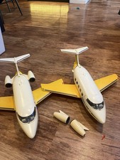 Playmobil 3185 Vintage Aero Line Aeroplane  and 3 figures  Incomplete X 2 