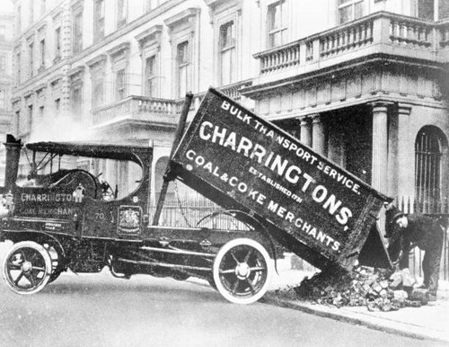 Charrirngtons lorry unloading