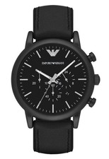 Armani Mens Chronograph watch AR1970 Black Emporio Armani
