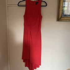 Adrianna Papell Coral Dress Size 8 Lined Brand New Never Worn