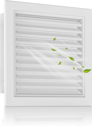 White metal gable - white,