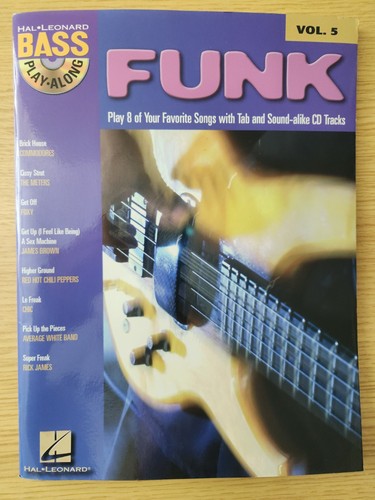 Funk bass guitar - bass, play-along