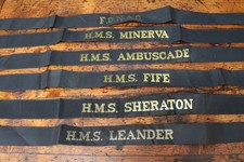 Royal Navy Cap Tally Ribbon