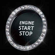 1pc white car interior button - car,