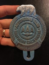 AAA License Plate Topper Frame
