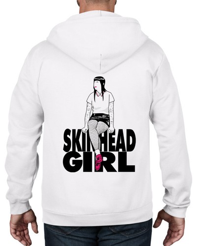 Skinhead girl full zip - full, hoodie