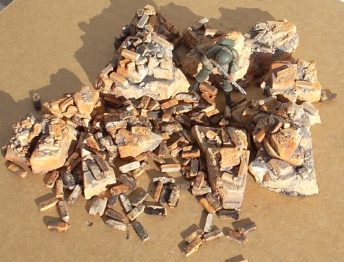 Dioramas plus dp8 rubble - dioramas,