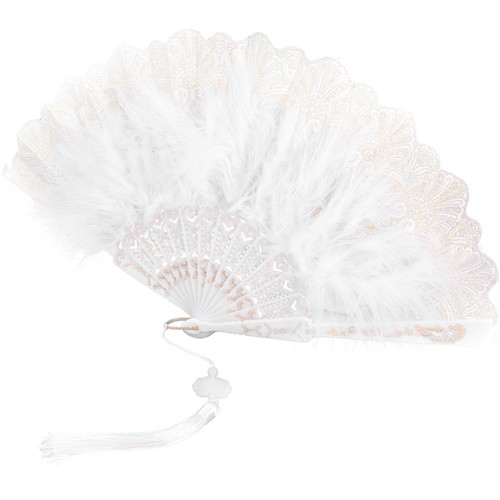Hand fan wedding plume - wedding,