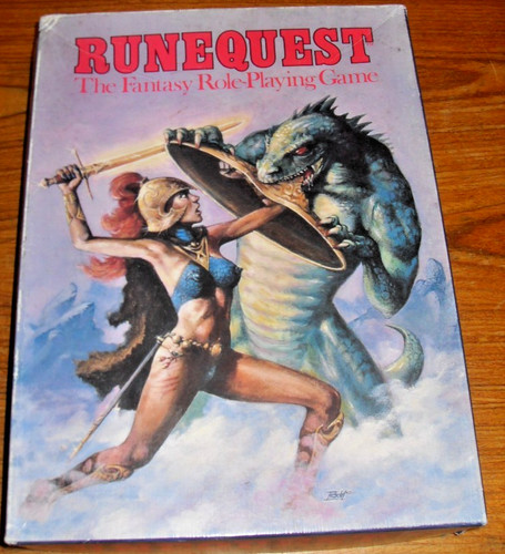 Runequest box set chaosium - runequest,