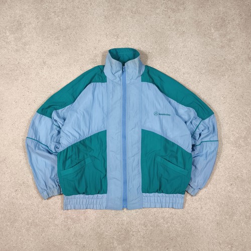 Mercedes benz 90s windbreaker - mercedes-benz,