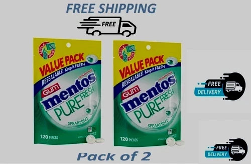 Mentos pure fresh sugar free - pure,
