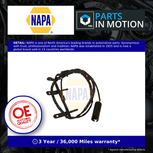Brake pad wear - pad, indicator
