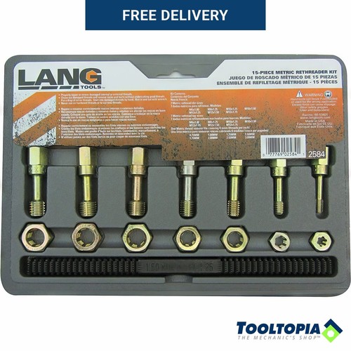 15pc rethread set metric - rethread,