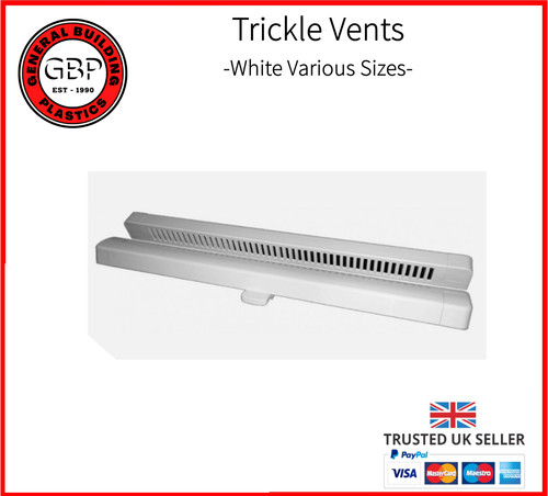 Trickle vents upvc window - window, slot