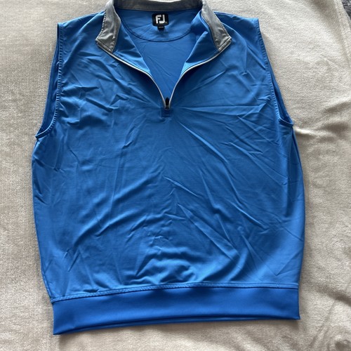 Footjoy golf vest quarter zip - golf,