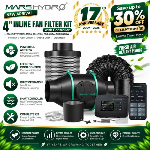 Mars hydro smart inline - mars, 4"6"