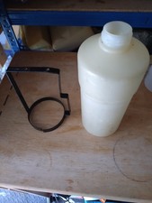 1970s Classic Car Screen Wash Bottle and Bracket Original