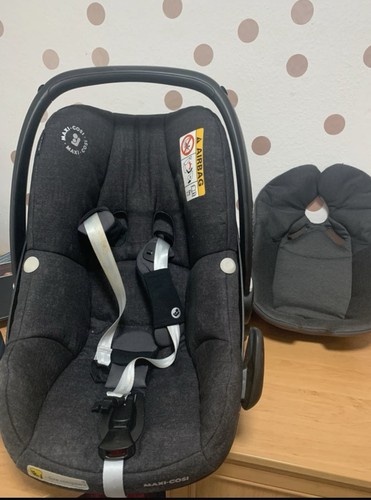Baby car seat with brand - with,