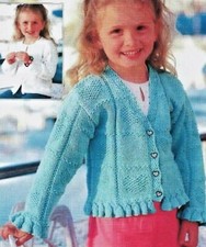 2357 GIRLS DK CARDIGANS 22-28"