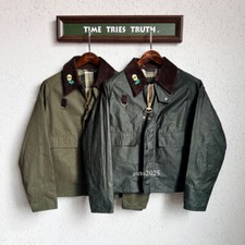 Mens Vintage Casual Jacket Oil