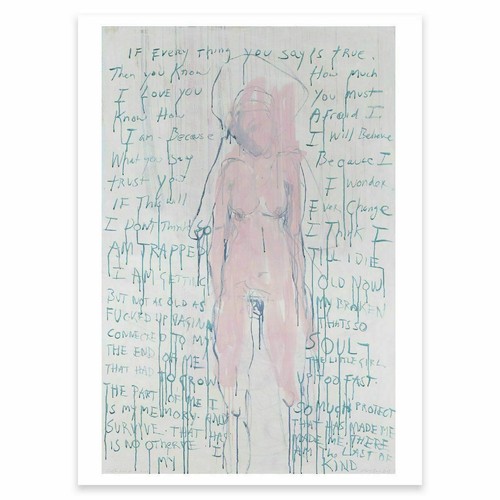 Tracey emin print am - -, i
