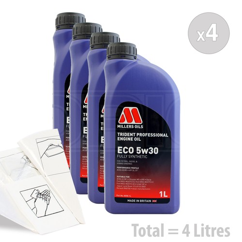 Car engine oil service - oil, kit