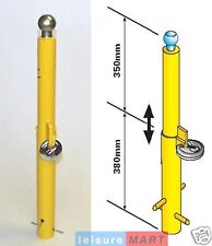 Security Post, Removable Hitch Type Heavy Duty Parking Bollard Maypole MP9735