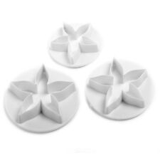 Calyx Fondant Cutter Set 3 Pieces Sugar Craft Cake Decorating Baking