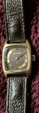 Vintage Sandbox 17 Jewel Incabloc Swiss Made Woman’s Watch Working Leather Strap