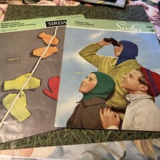 Vintage Sirdar knitting