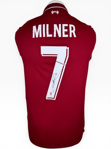 Signed james milner shirt - signed,