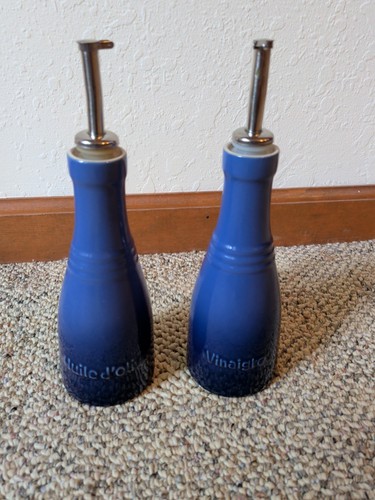 Creuset oil vinegar cruet - &,