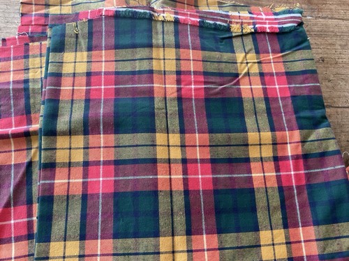 Check tartan pieces - tartan,