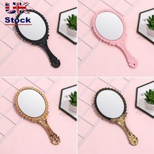 Makeup Mirrors Dresser Mirror Oval-Shape Vanity Mirror Vintage Handheld Mirror