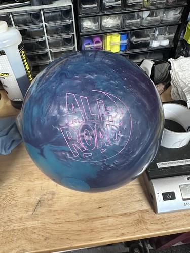 Used 15lb bowling ball - -,