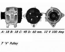WAI Alternator 100AMP for