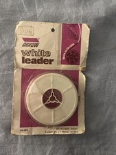 Arrow 8mm White Leader - For Standart 8mm film - Sixteen 3ft