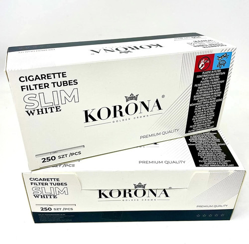 Korona slim white - korona, tubes