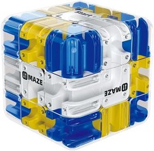 Brain Teaser Challenge Game, Fun 3D Rolling Ball Maze Puzzle Cube