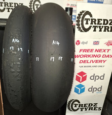 Dunlop KR108 & 106    195/65/17&120/70/17 Motorcycle Tyres Partworn  A14