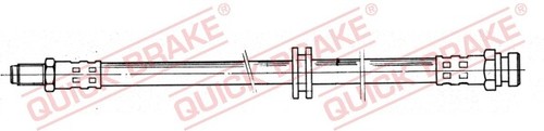 Brake hose for - for, saab:9000,9000