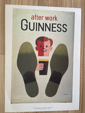 90s Guinness advert Print 440mm x 315mm - After Work Guinness
