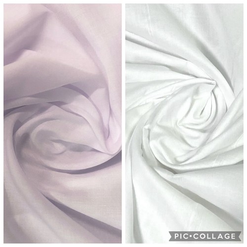Plain poly cotton - poly, voile