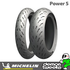 Michelin Power 5 Motorcycle Tyre Package 120 70 ZR17 58W And 190 55 ZR17 75W