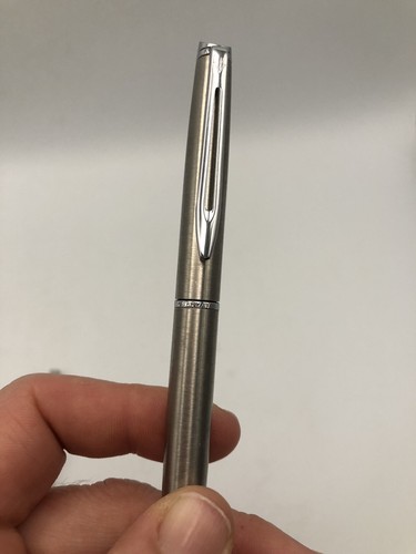 Waterman ballpoint pen - pen, brushed