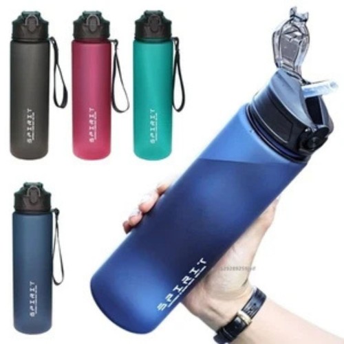 Water bottle with straw - with,