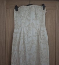 Ivory Embroidered  Elegant Wedding Dress