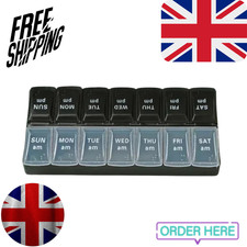 daily pill box organiser 7 day
