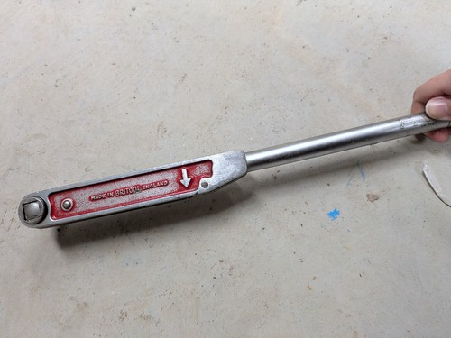 Vintage britool torque - vintage, wrench